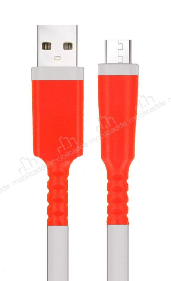 Micro USB Kırmızı Kablo Koruyucu