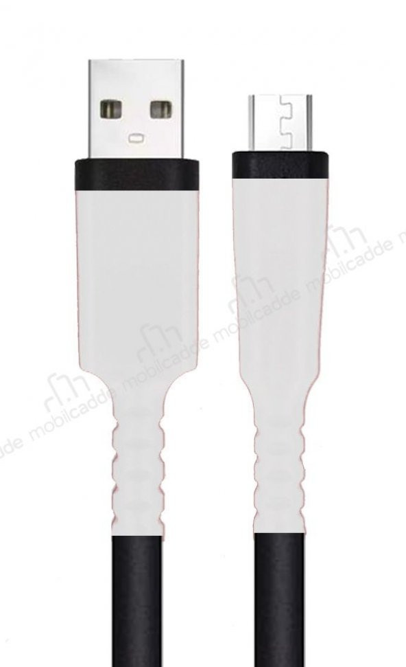 Micro USB Beyaz Kablo Koruyucu