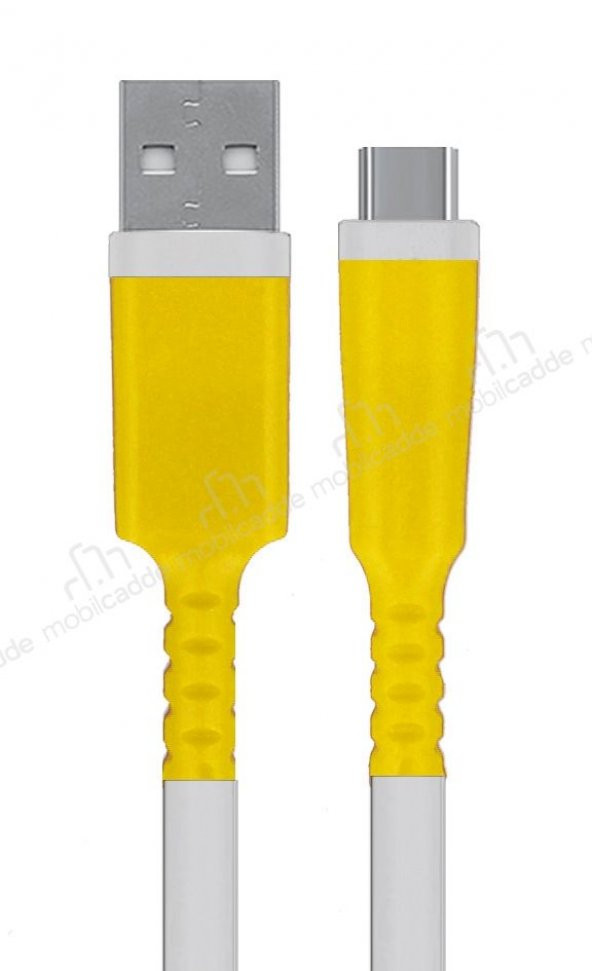 USB Type-C Sarı Kablo Koruyucu