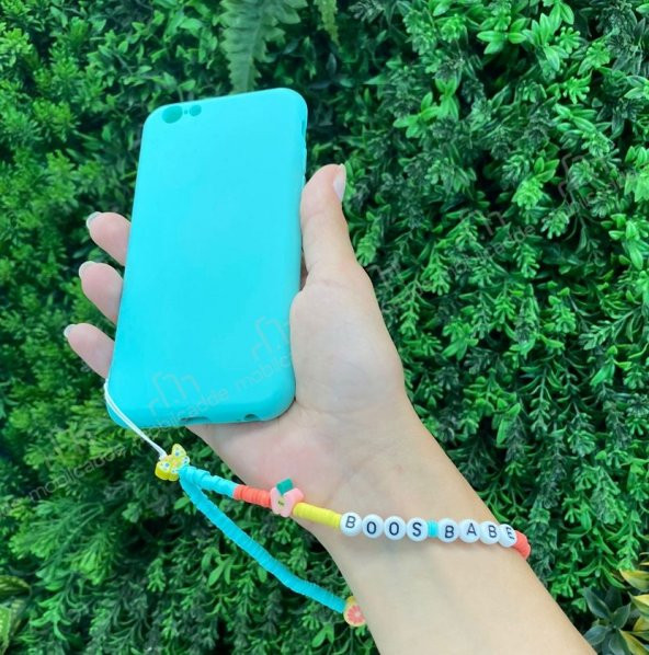 Boos Babe Renkli Fimo Boncuk Telefon Askısı Charmı - 3