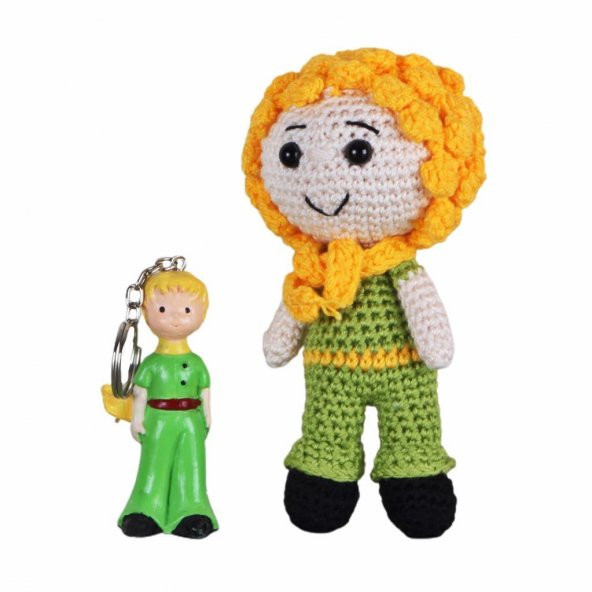 Küçük Prens Amigurumi Oyuncak Küçük Prens Anahtarlık