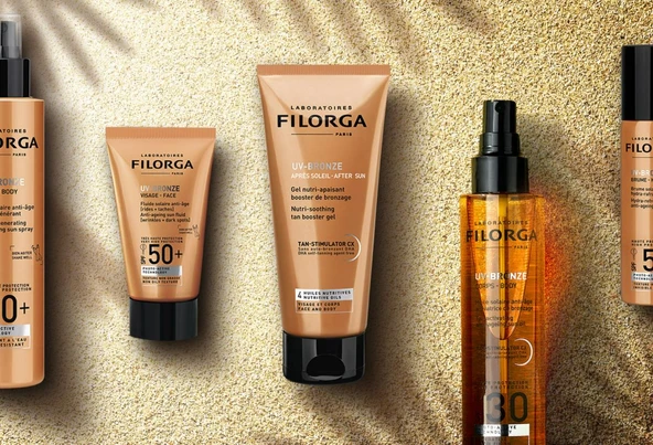 Filorga UV-Bronze Corps Anti-Ageing Sun Spray SPF50+ 150ml - Resim 3