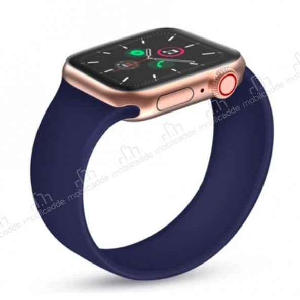 Apple Watch Solo Loop Sarı Silikon Kordon 42mm - 2