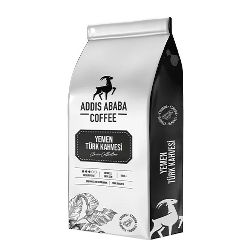 Addis Ababa Coffee Yemen Türk Kahvesi 1000 Gr.