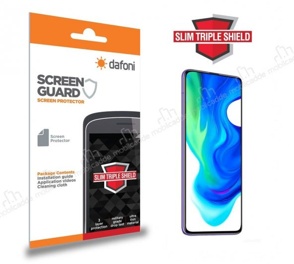 Dafoni Xiaomi Poco F2 Pro Slim Triple Shield Ekran Koruyucu