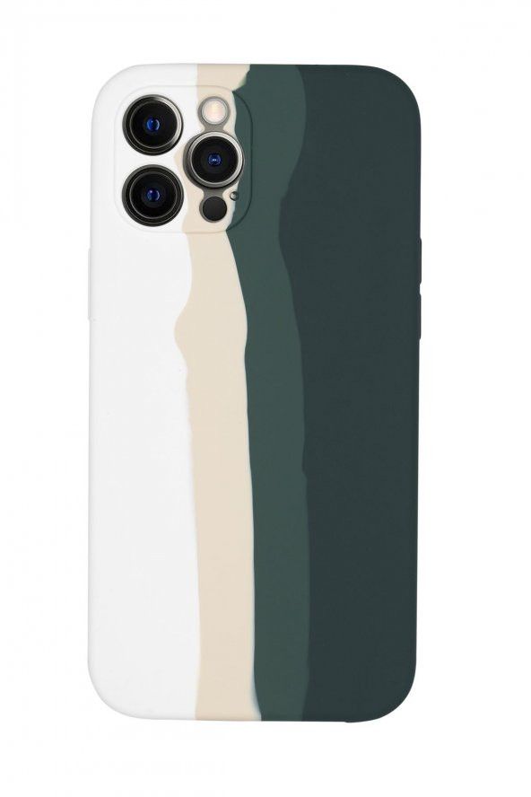 iPhone 12 Pro Max Kamera Lens Korumalı Forest Color Lansman Kılıf