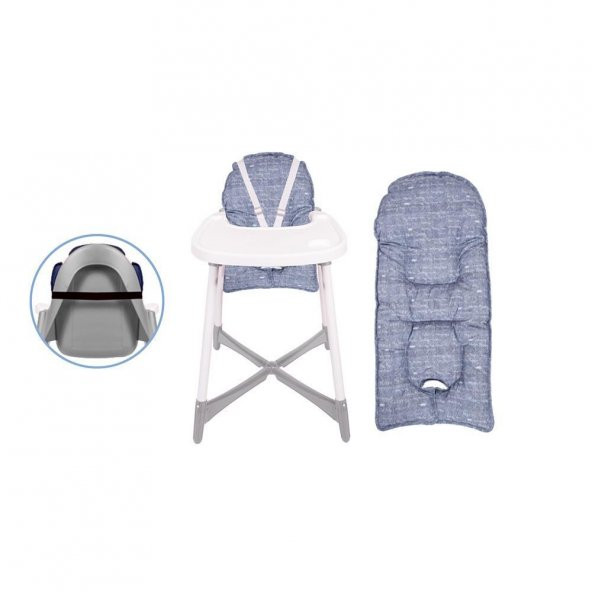 Sevi Bebe Mama Sandalyesi Minderi ART-150 Kot