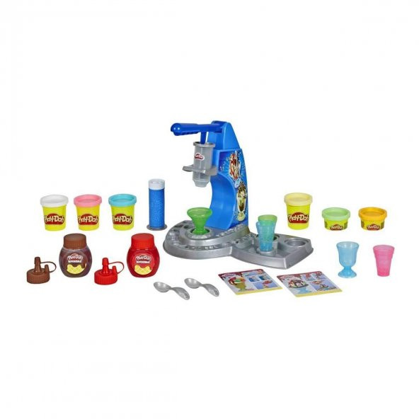 Play-Doh Yaratıcı Mutfağım Renkli Dondurma Dükkanım E6688 - 3