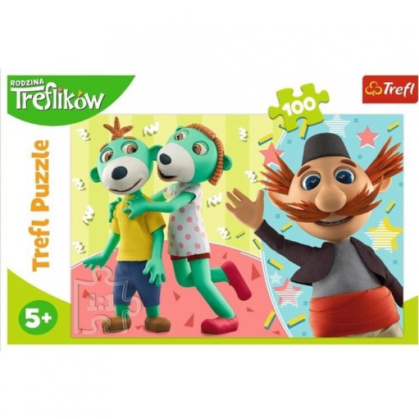 Trefl Puzzle 100 Parça Treflikow (41 x 27,5 Cm) 16388 - 3
