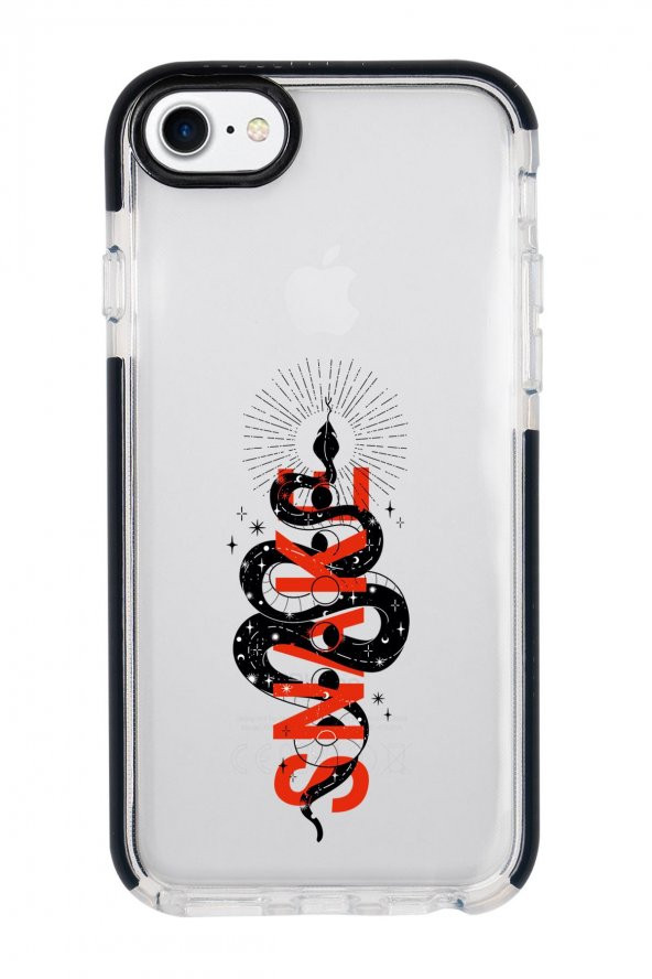 iPhone 7 Snake Candy Bumper Silikonlu Telefon Kılıfı