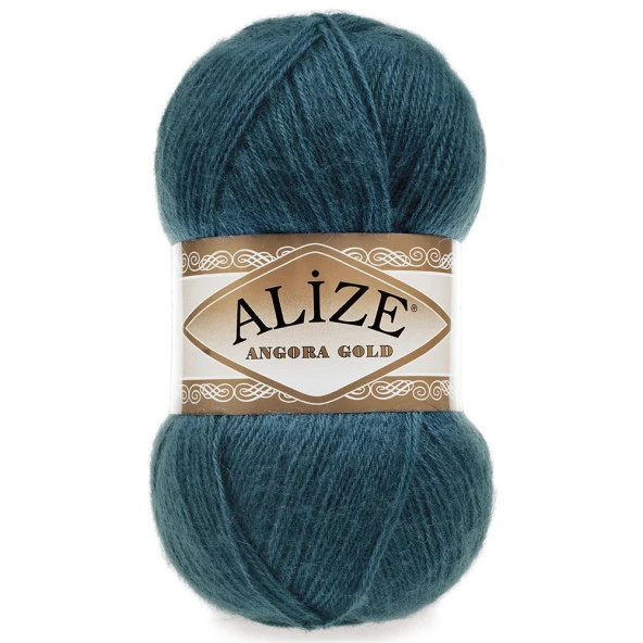 Alize Angora Gold El Örgü İpi 17 Petrol