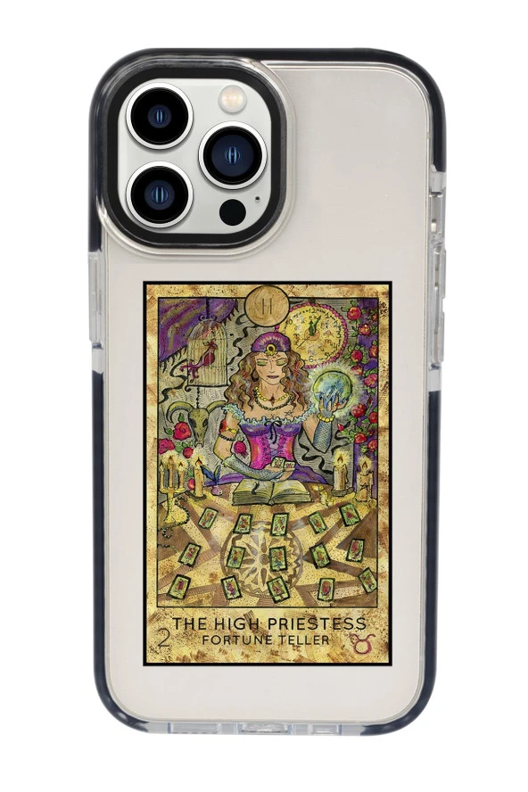 iPhone 13 Pro The High Priestess Candy Bumper Darbe Emci Silikonlu Telefon Kılıfı