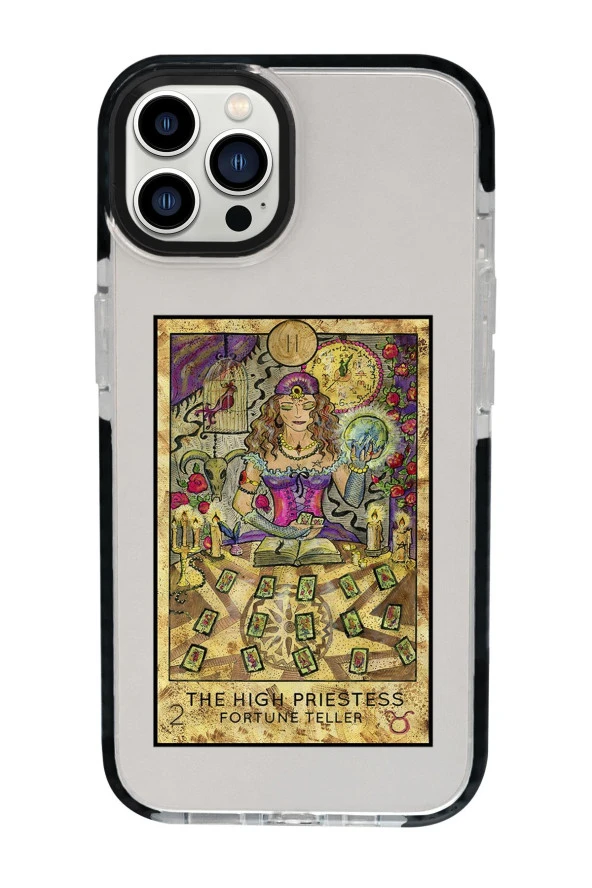 iPhone 13 Pro Max The High Priestess Candy Bumper Darbe Emci Silikonlu Telefon Kılıfı