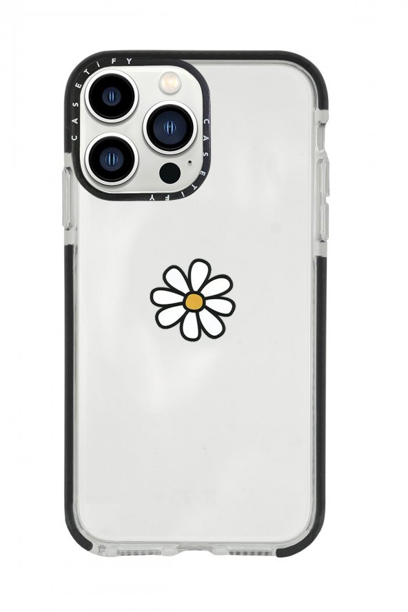 iPhone 13 Pro Max Papatya Casetify Darbe Emci Silikonlu Telefon Kılıfı ürün görseli