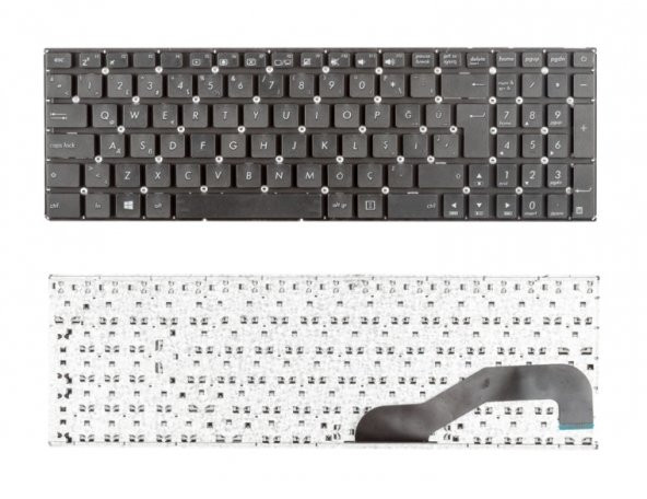 Asus X540UB-GO355T X540UB-GO356T Notebook Klavye (Siyah TR) - 5