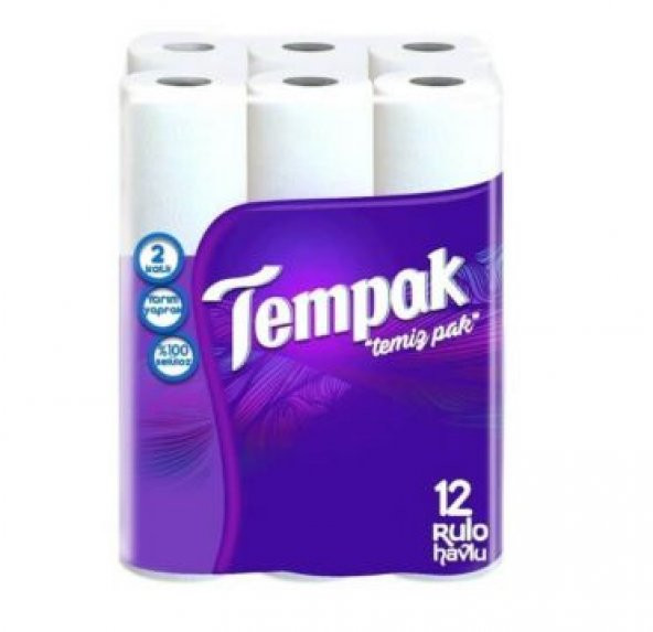 Tempak Kağıt Havlu 12 Rulo