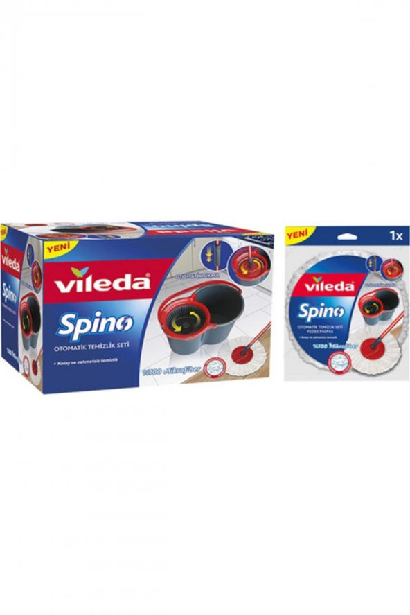 Spino Pedalsız Temizlik Sistemi + Spino Yedek Paspas