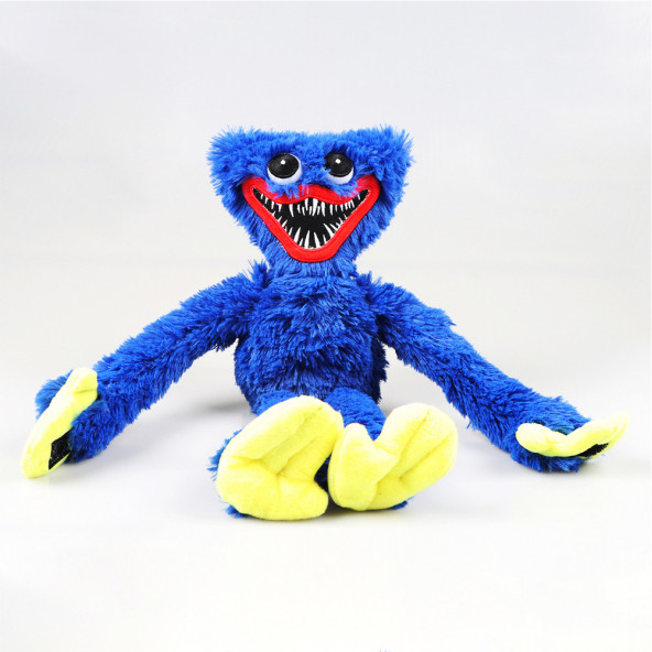 Huggy Wuggy Peluş Oyuncak Haşhaş Çalma Süresi Oyun Karakteri Peluş Oyuncak Bebek 40cm - 4