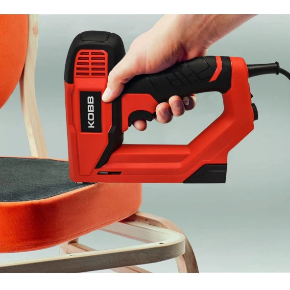 KOBB KBZ200B 8-16mm Zımba ve 15-16mm Profesyonel Çivi Çakma Makinesi + 3000 adet Yedek Zımba ve Çivi - Resim 4