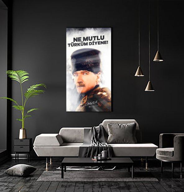 BİONNSHOP ÖZEL SERİ ATATÜRK KANVAS TABLO