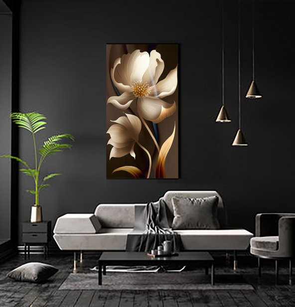 BİONNSHOP ÖZEL SERİ ÇİÇEK KANVAS TABLO