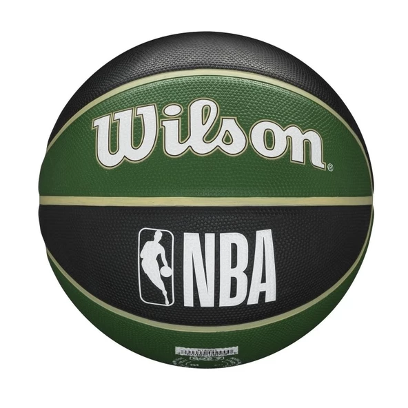 Wilson NBA Team Tribute Milwaukee Bucks Basket Topu - 2