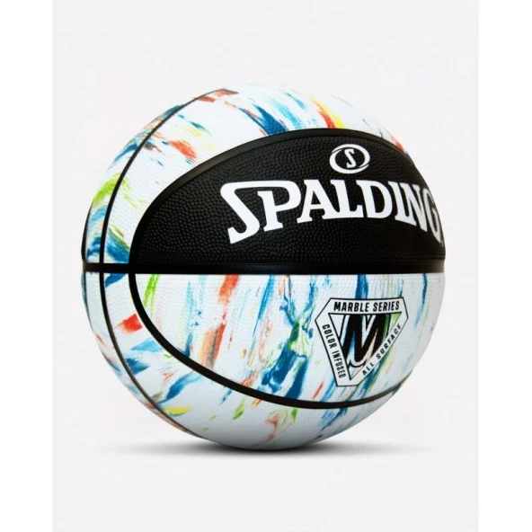Spalding Marble Series Alt Rainbow 2021 Basket Topu 84-404Z - Resim 2