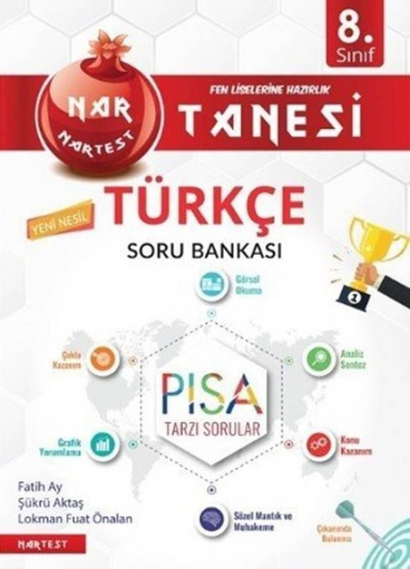 8.Sınıf Nar Tanesi Türkçe Soru Bankası Altın Nokta Yayınları