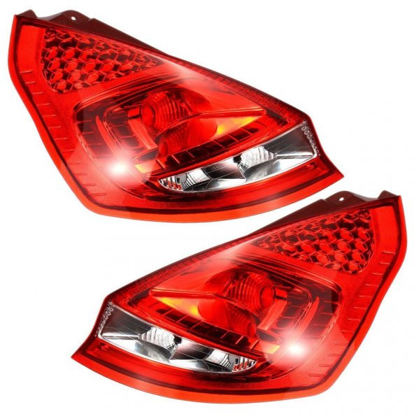FORD FİESTA SAĞ+SOL ARKA STOP LAMBASI REFLEKTÖR TAKIMI 20082012 - 3