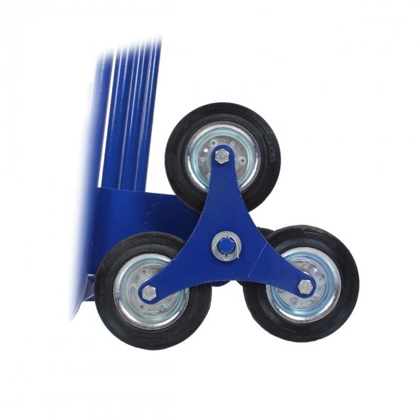 Kanat Altı Tekerli Yük Taşıma Arabası Mavi - 3