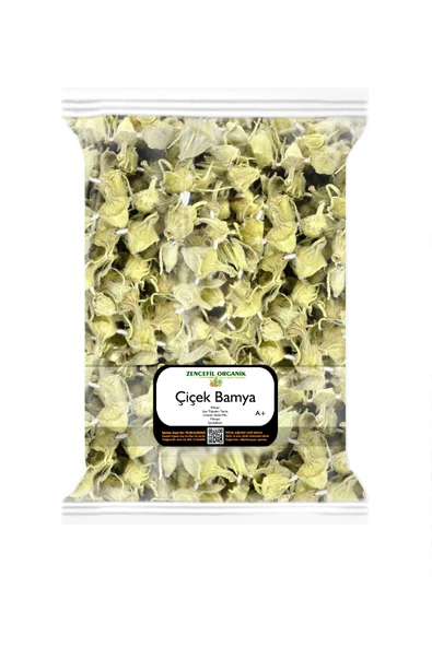 Çiçek Bamya 250 Gr Yeni Mahsul 1. Kalite Ufak Tane Çorbalık Amasya Bamya Kurusu
