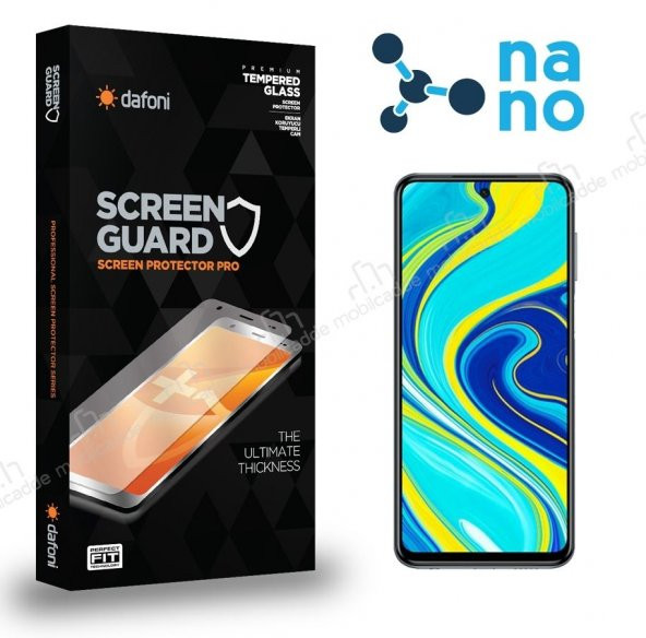 Dafoni Xiaomi Redmi Note 9 Pro Nano Premium Ekran Koruyucu