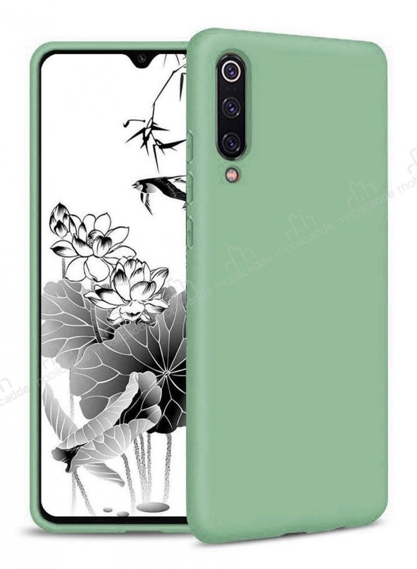 Eiroo Lansman Samsung Galaxy A30S Yeşil Silikon Kılıf