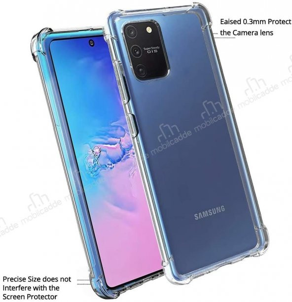 Dafoni Hummer Samsung Galaxy S10 Lite Ultra Koruma Şeffaf Kılıf - 3