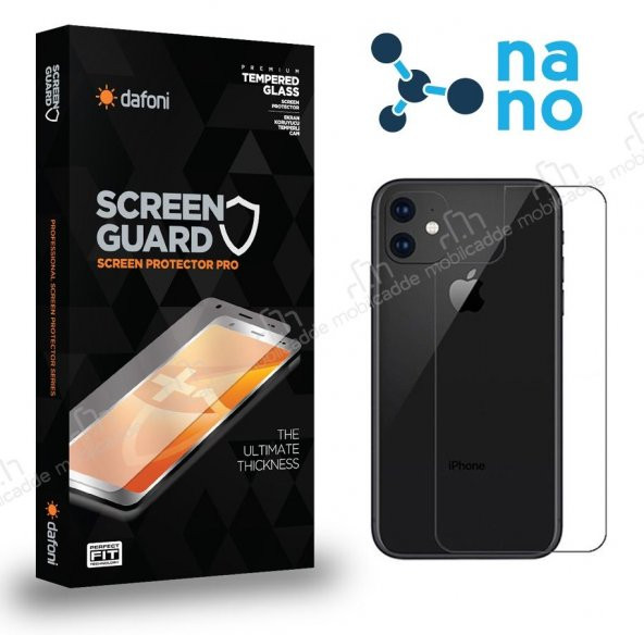 Dafoni iPhone 11 Nano Premium Arka Gövde Koruyucu