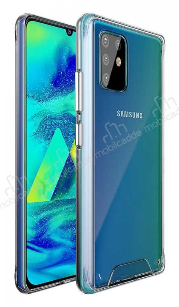 Dafoni Clear Hard Samsung Galaxy Note 10 Lite Ultra Koruma Kılıf