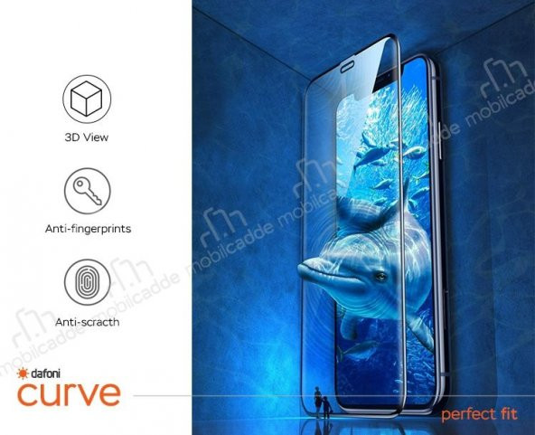 Dafoni Xiaomi Mi Note 10 Tempered Glass Curve Cam Ekran Koruyucu - 3