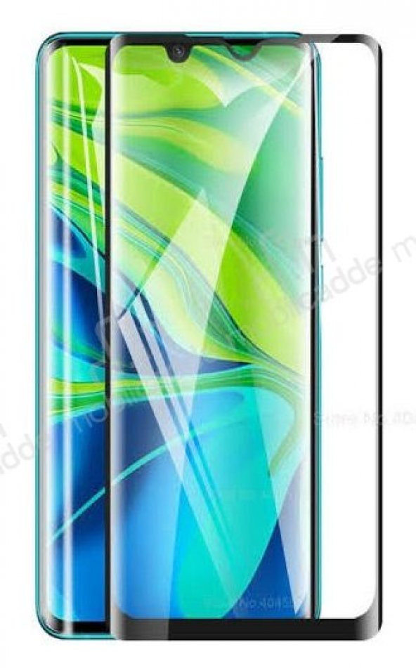 Dafoni Xiaomi Mi Note 10 Tempered Glass Curve Cam Ekran Koruyucu - 6