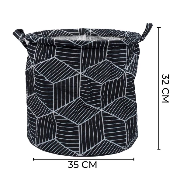 Hometarz Yuvarlak Çok Amaçlı Sepet Büyük Düzenleyici Organizer - 4