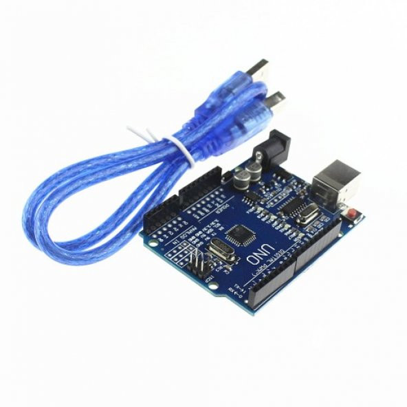 Arduino UNO R3 Klon USB Chip CH340 + USB Kablo Hediyeli - 2