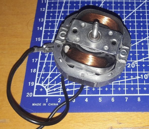 HAM-1000 AC 220v Motor SR-12Q-0034 - Elektrikli Isıtıcı Fan Motoru - Resim 4