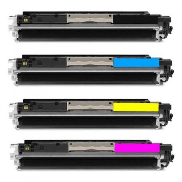 İnkwell Hp Color M176N, M177Fw 130A Cf350A Muadil Toner Seti