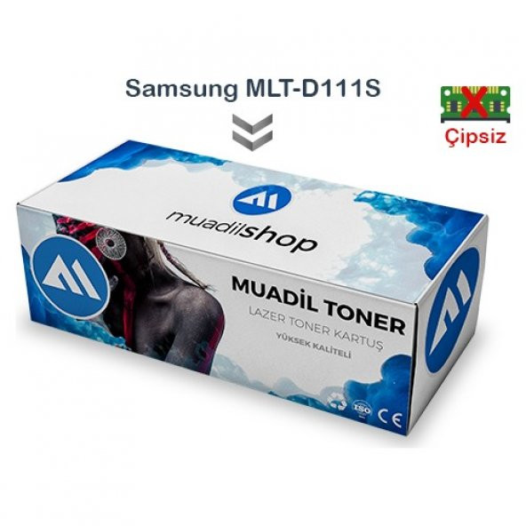 Samsung Mlt-D111S Muadil Toner - Sl-M2070Fw / Sl-M2070W (Çipsiz)