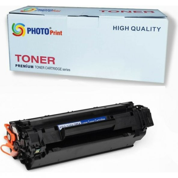 Photo Print Laserjet CB436A / 36A M1120 Mfp Hp Reman Muadil Toner 1.600 Sayfa