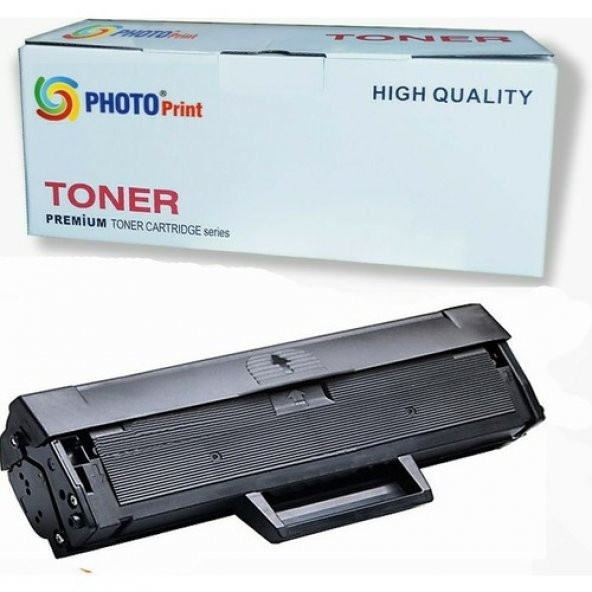 Photo Print samsung Xpress SL-M2020W D111 / D111S Chipsiz Ithal Muadil Siyah Toner 1.000 Sayfa (Yazılım Atılmadan Çalışmaz.)