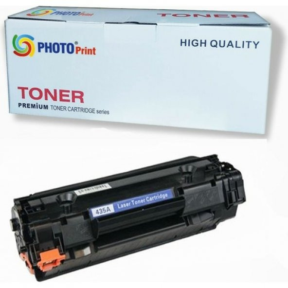 Photo Print Laserjet CB435A P1005 / P1006 / P1007 / P1008 /P1009 Reman Muadil Toner 1.600 Sayfa