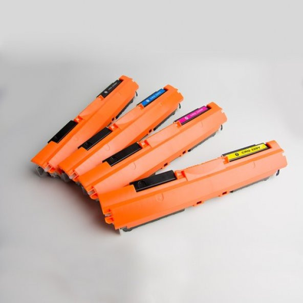 Photoprint Canon Lbp 7018C Uyumlu 4 Renk Muadil Toner Seti - Resim 3