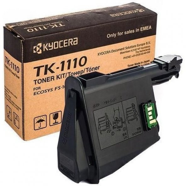 Xplus Kyocera Ecosys TK-1110 / FS1120 / FS1020 / FS1040 / FS1060 Mfp Muadil Toneri 2.500 Sayfa Chipli