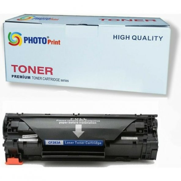 Photo Print Laserjet Pro Mfp M225DW Hp CF283A / 83A Ithal Muadil Toner 1.600 Sayfa - 2