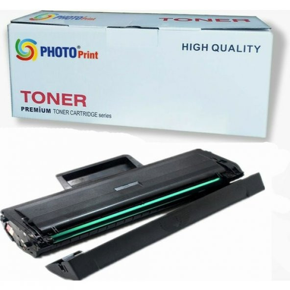 Photo Print Samsung Xpress M2020 / M2070 D111 / D111S Yeni Versiyon Chipli Ithal Muadil Siyah Toner 1.000 Sayfa